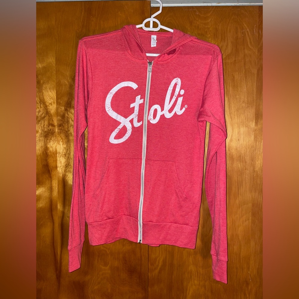 New Women’s Stoli Zip Up Hoodie Small
